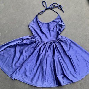 American Apparel Nylon Tricot Disco Skater Dress